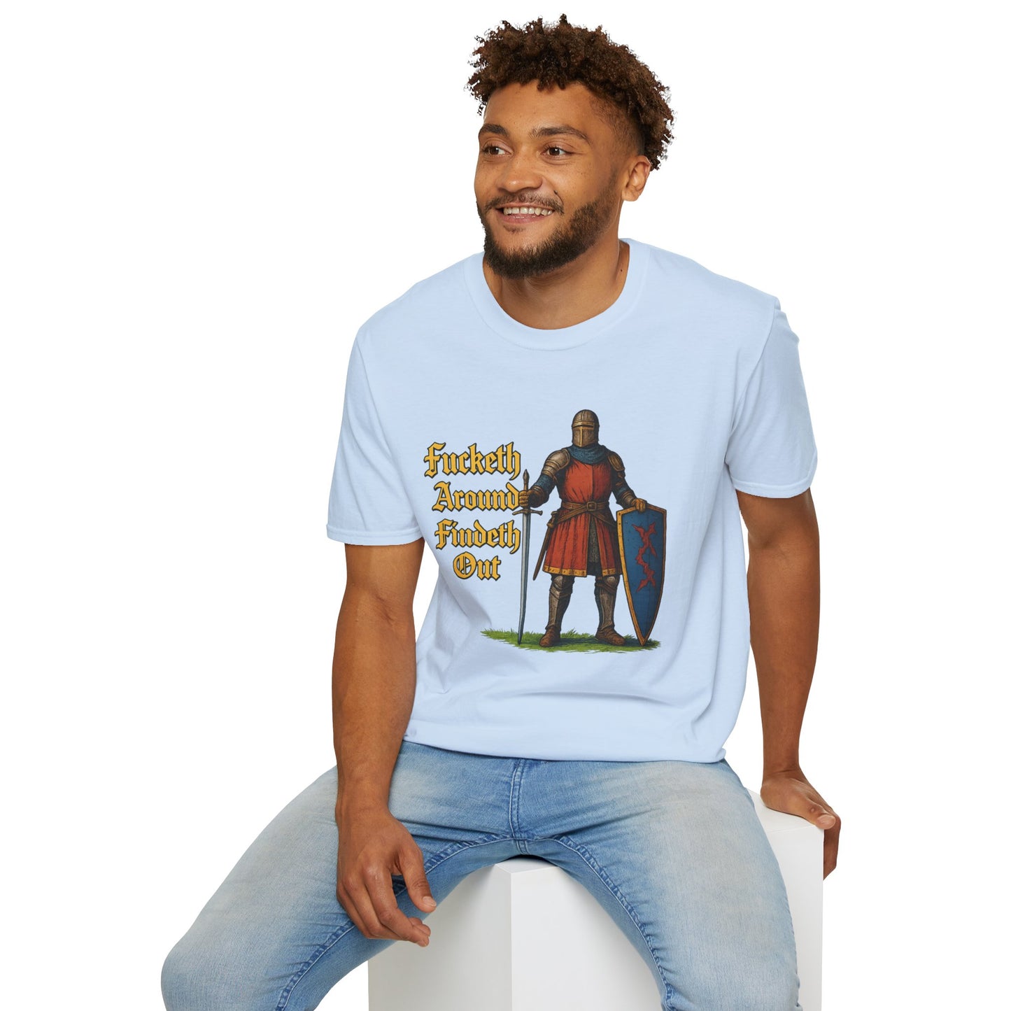 Fafo knight Unisex Softstyle T-Shirt
