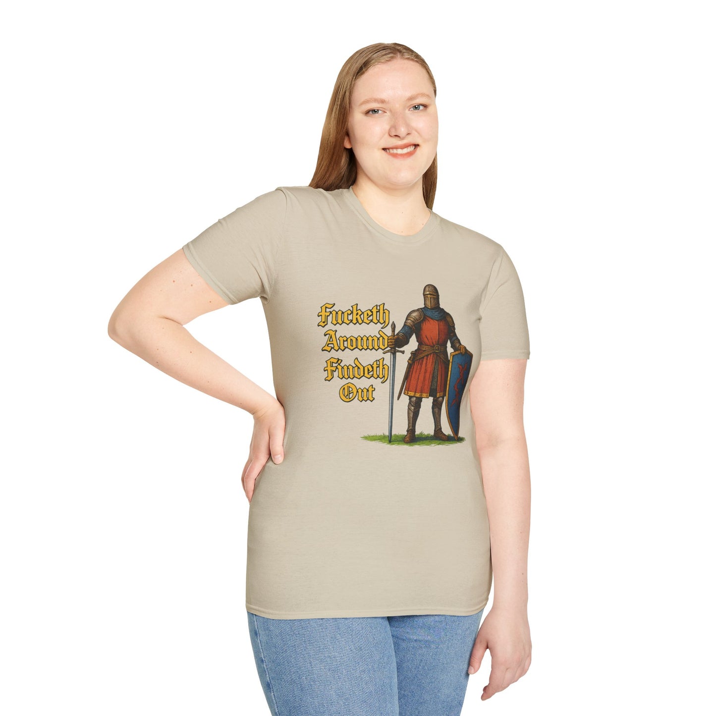 Fafo knight Unisex Softstyle T-Shirt