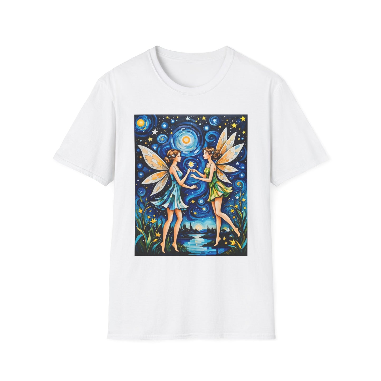 Enchanted Fairy T-Shirt, Magical Tees, Fantasy Apparel, Gift for Dreamers, Boho Style, Celestial Fashion, Nature Lover Shirt
