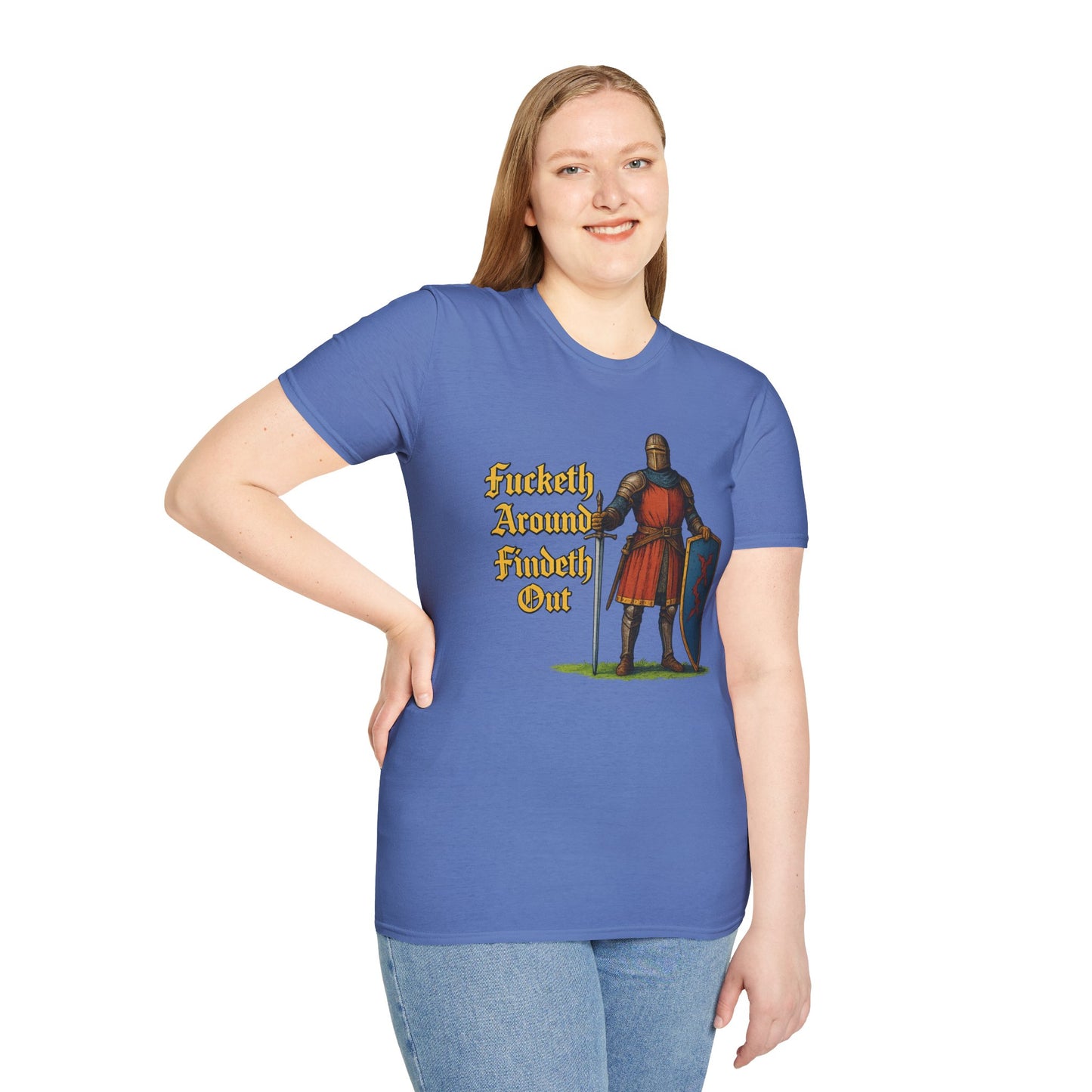 Fafo knight Unisex Softstyle T-Shirt