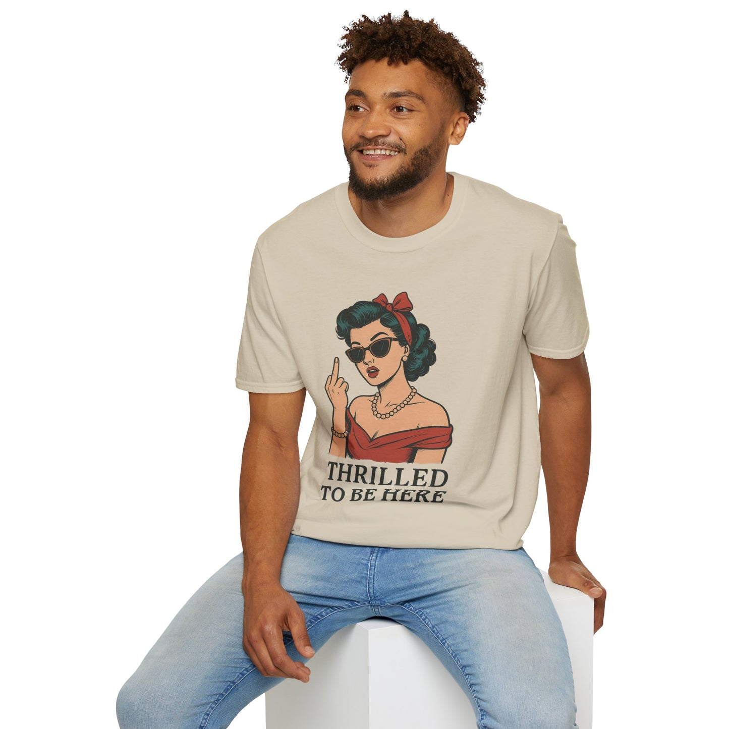 Vintage Pin Up Girl Graphic Tee, Stylish Casual Wear, Gifts for Her, Funny T-Shirt, Summer Fashion