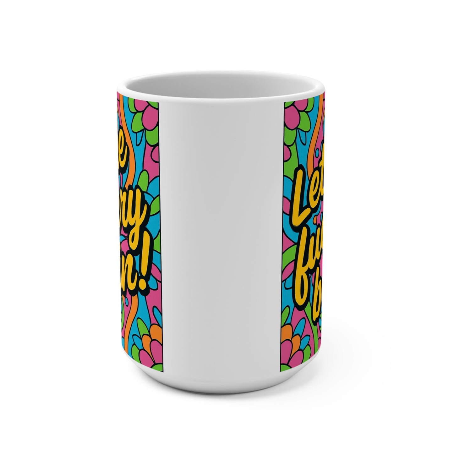 Funny Profanity Coffee Mug Let The Fuckery Begin Ceramic Cup Gift