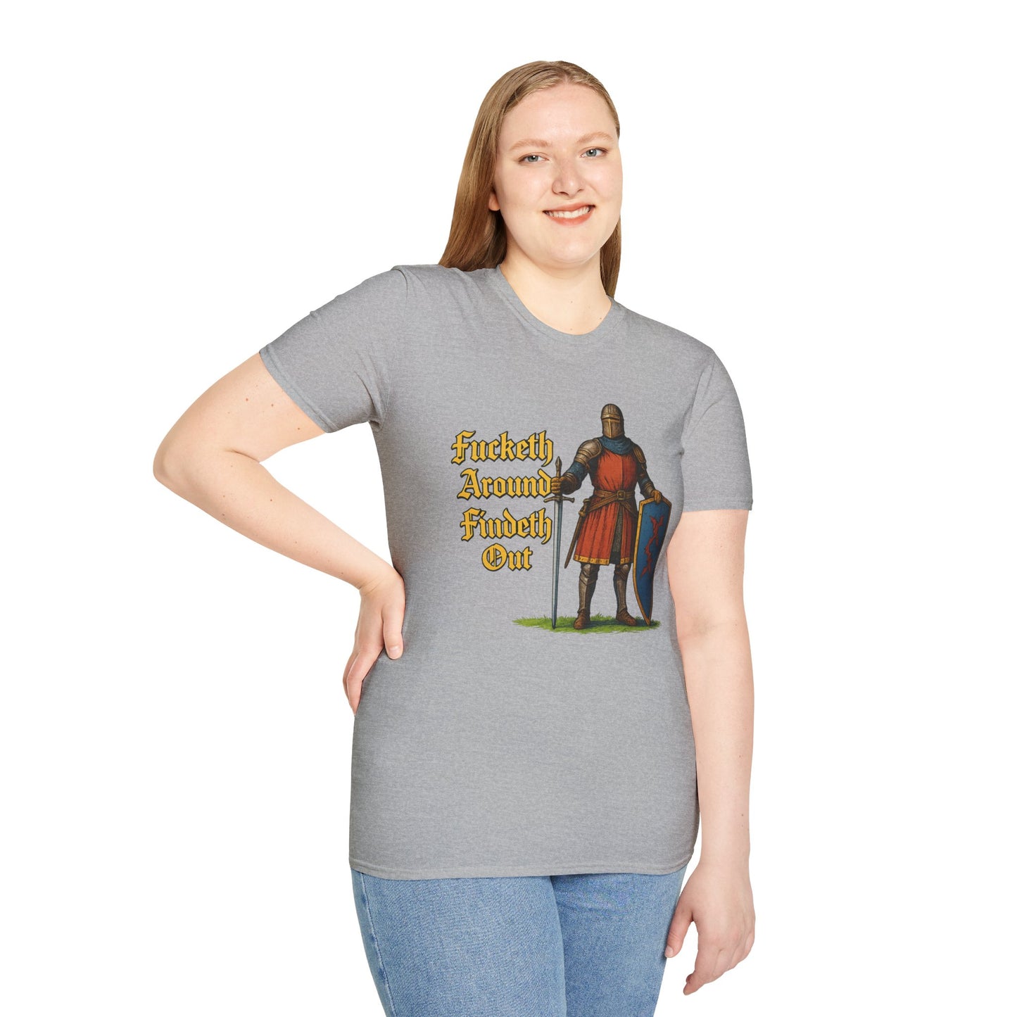 Fafo knight Unisex Softstyle T-Shirt