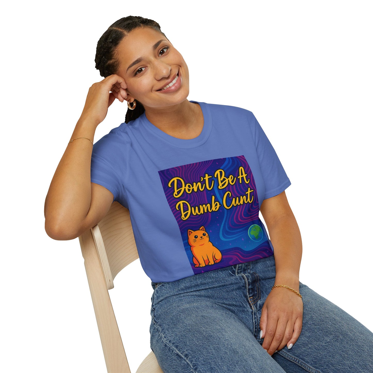 Funny Cat T-Shirt, Unisex Tee for Pet Lovers, Birthday Gift, Humor Shirt, Casual Wear, Unique Graphic Tee