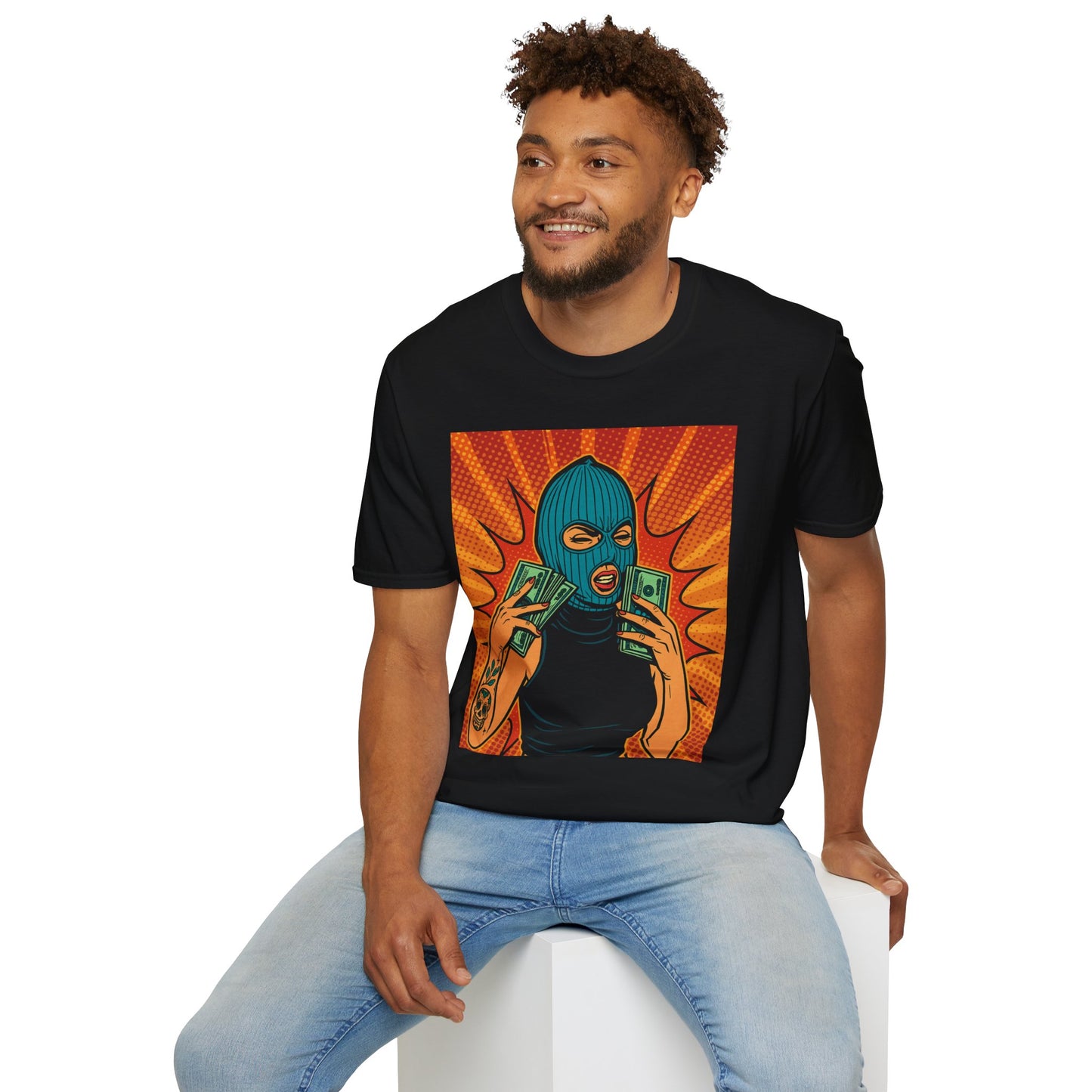 Trap Queen T Shirt Bad Girl Streetwear for Baddies Heist Fans Urban Fashion Rebels Hood Rich Aesthetic Graphic Tee for Bold Women Who Run the Game