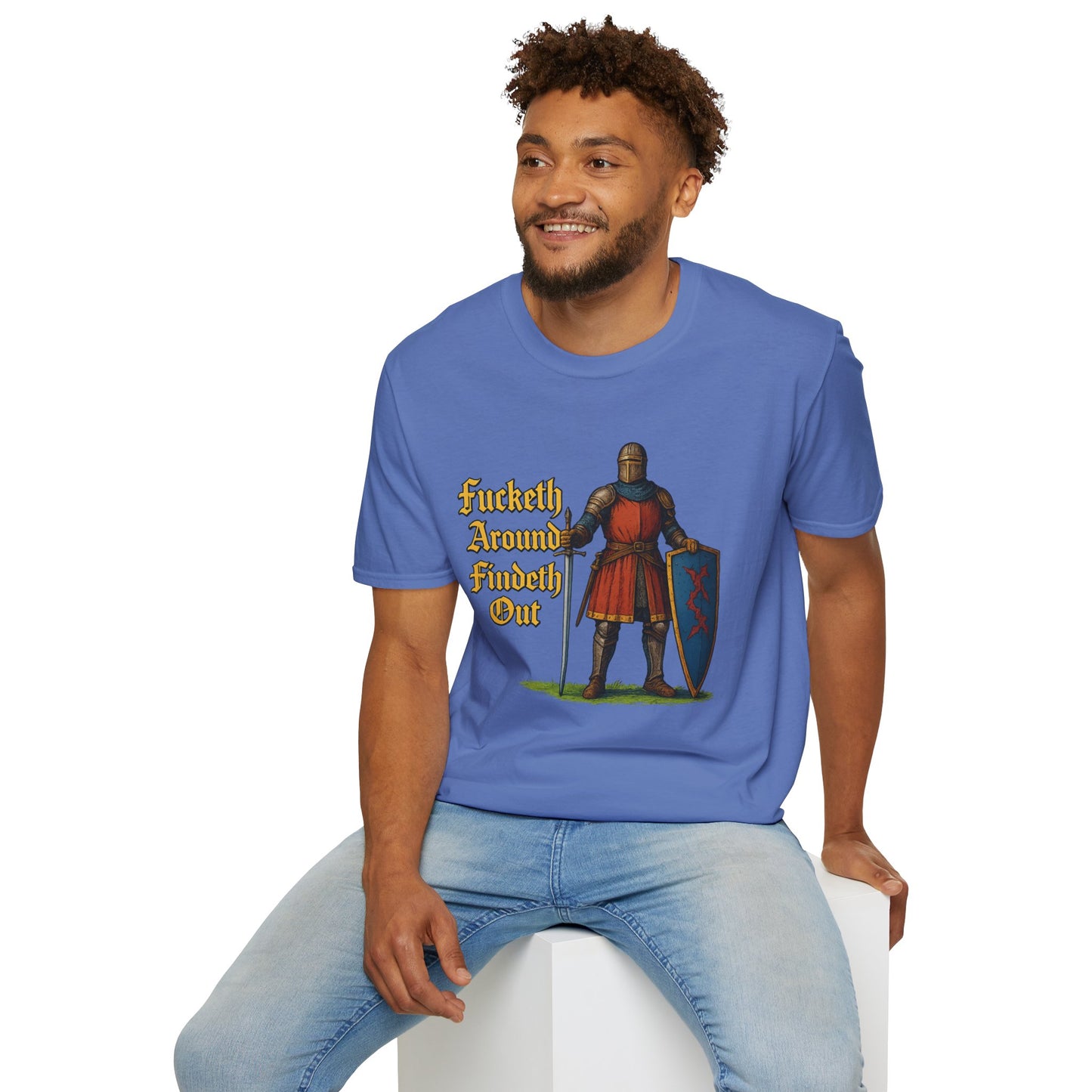 Fafo knight Unisex Softstyle T-Shirt