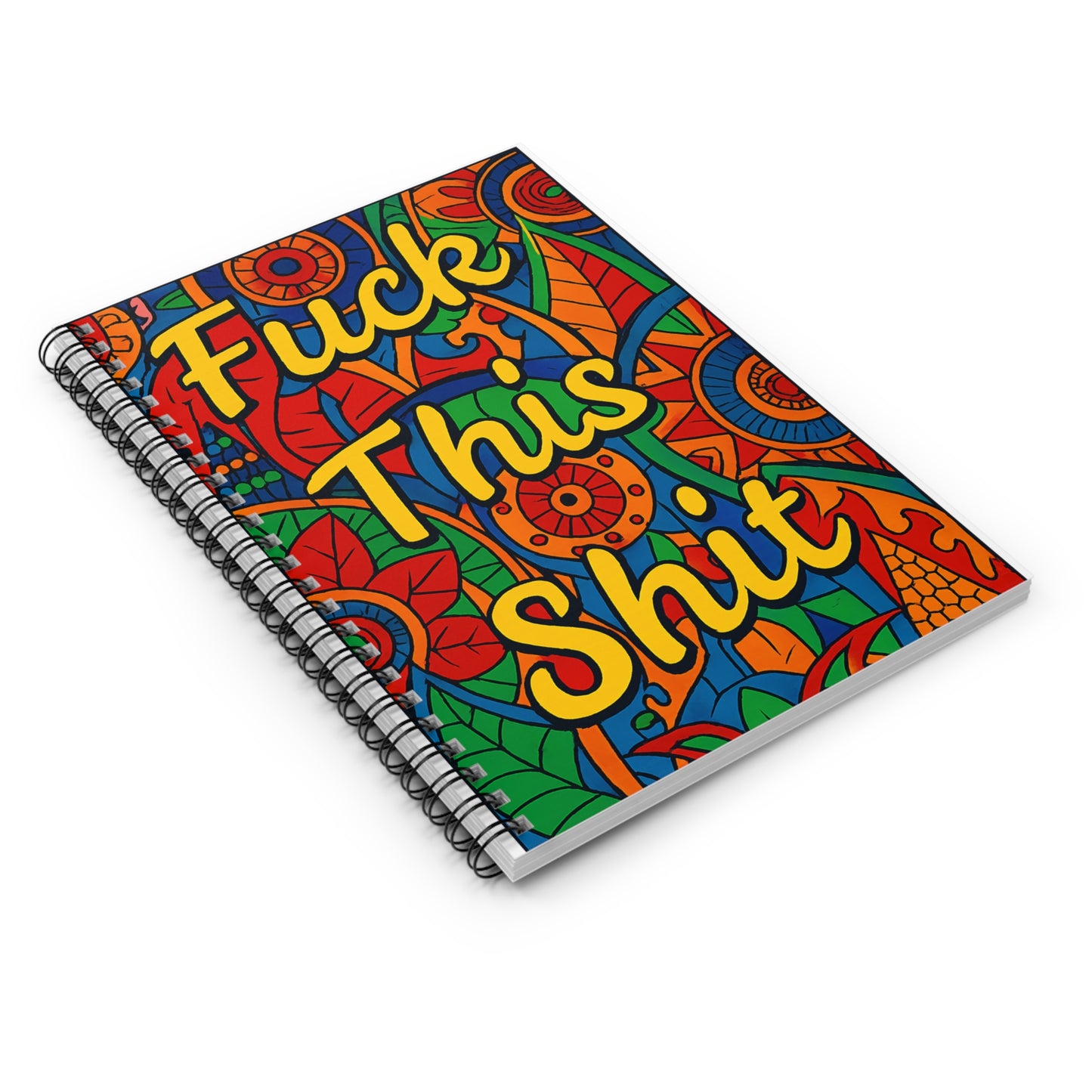 Fuck This Shit Notebook Funny Journal Sarcastic Writing Pad Adult Humor Diary Gift for Coworkers Stress Relief Notebook