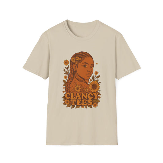 Bohemian Floral Graphic Tee | Unisex Softstyle T-Shirt, Casual Wear, Summer Fashion, Gift for Friends, Vintage Vibe