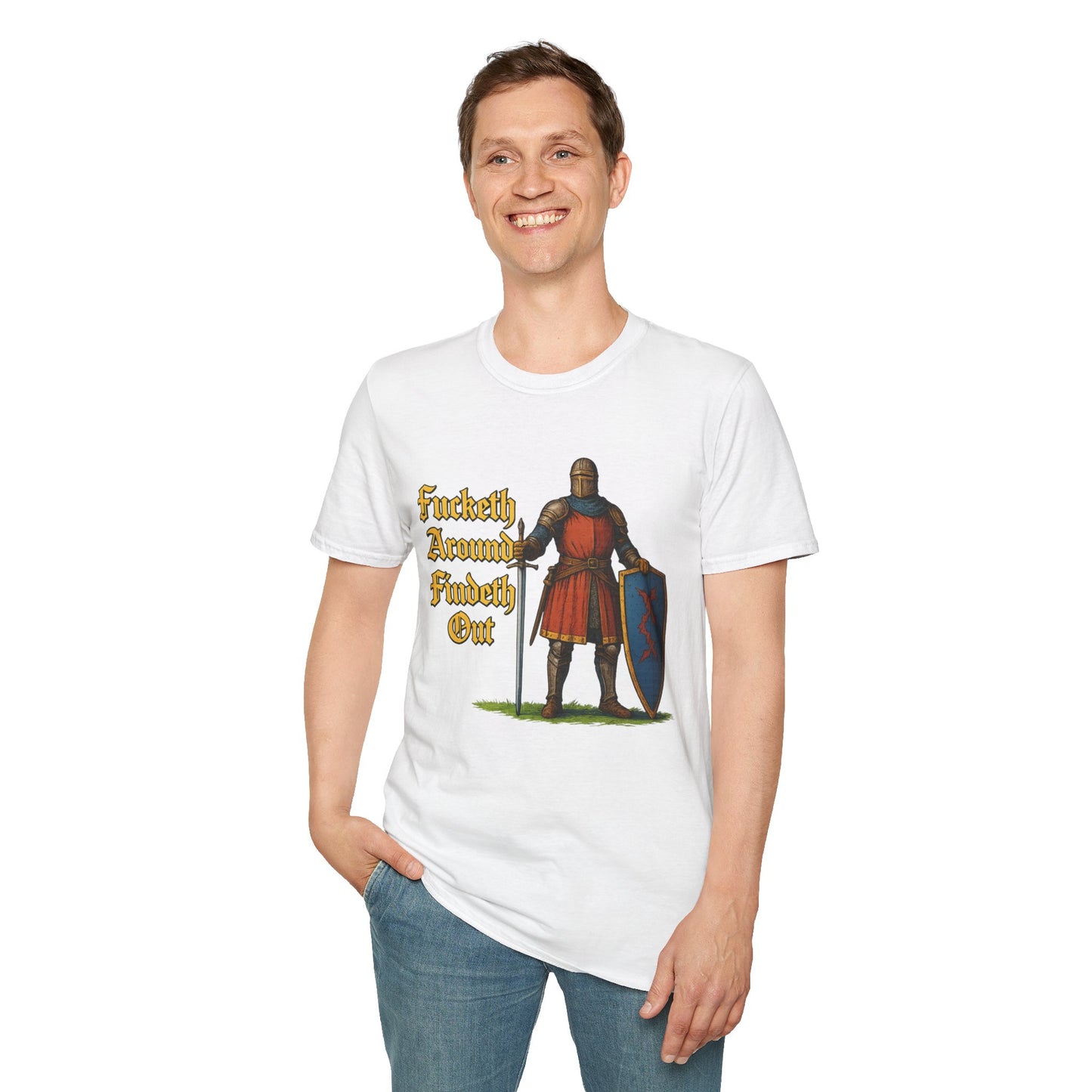 Fafo knight Unisex Softstyle T-Shirt