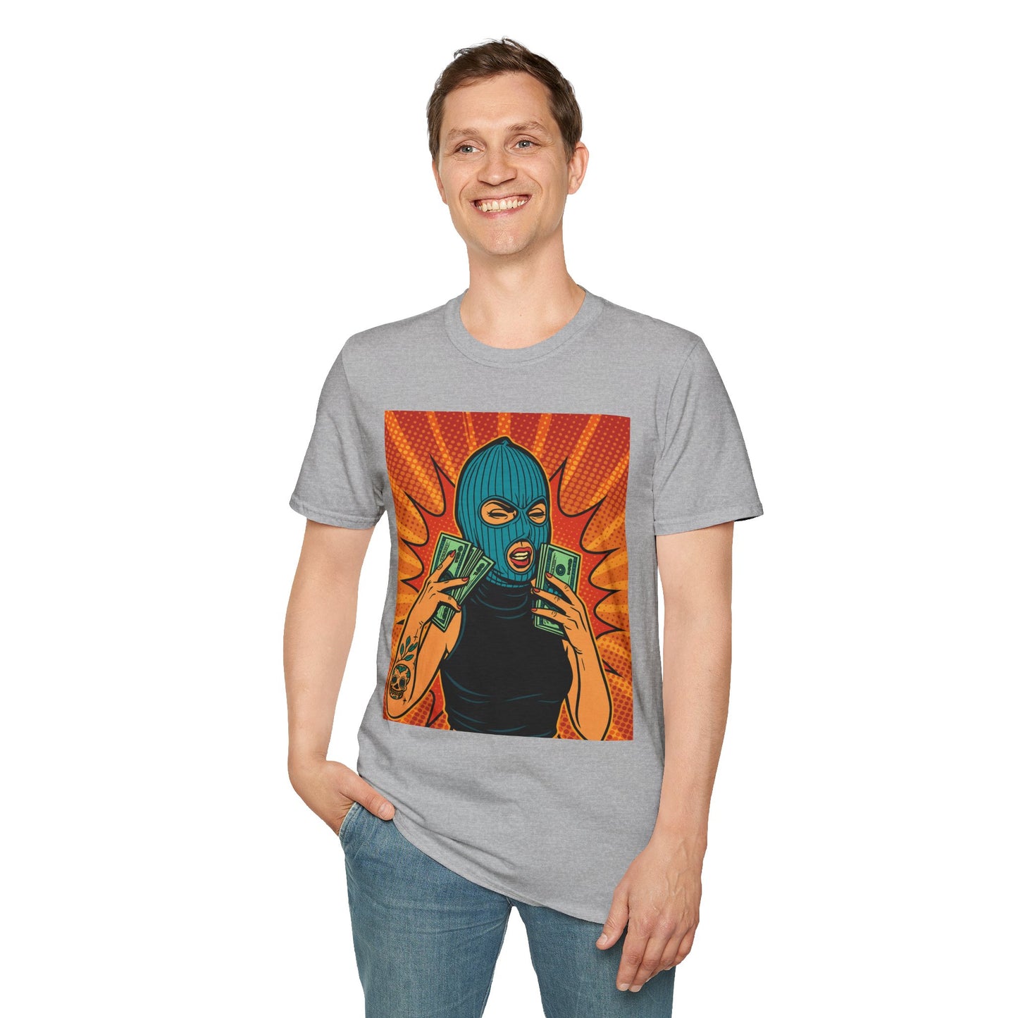 Trap Queen T Shirt Bad Girl Streetwear for Baddies Heist Fans Urban Fashion Rebels Hood Rich Aesthetic Graphic Tee for Bold Women Who Run the Game