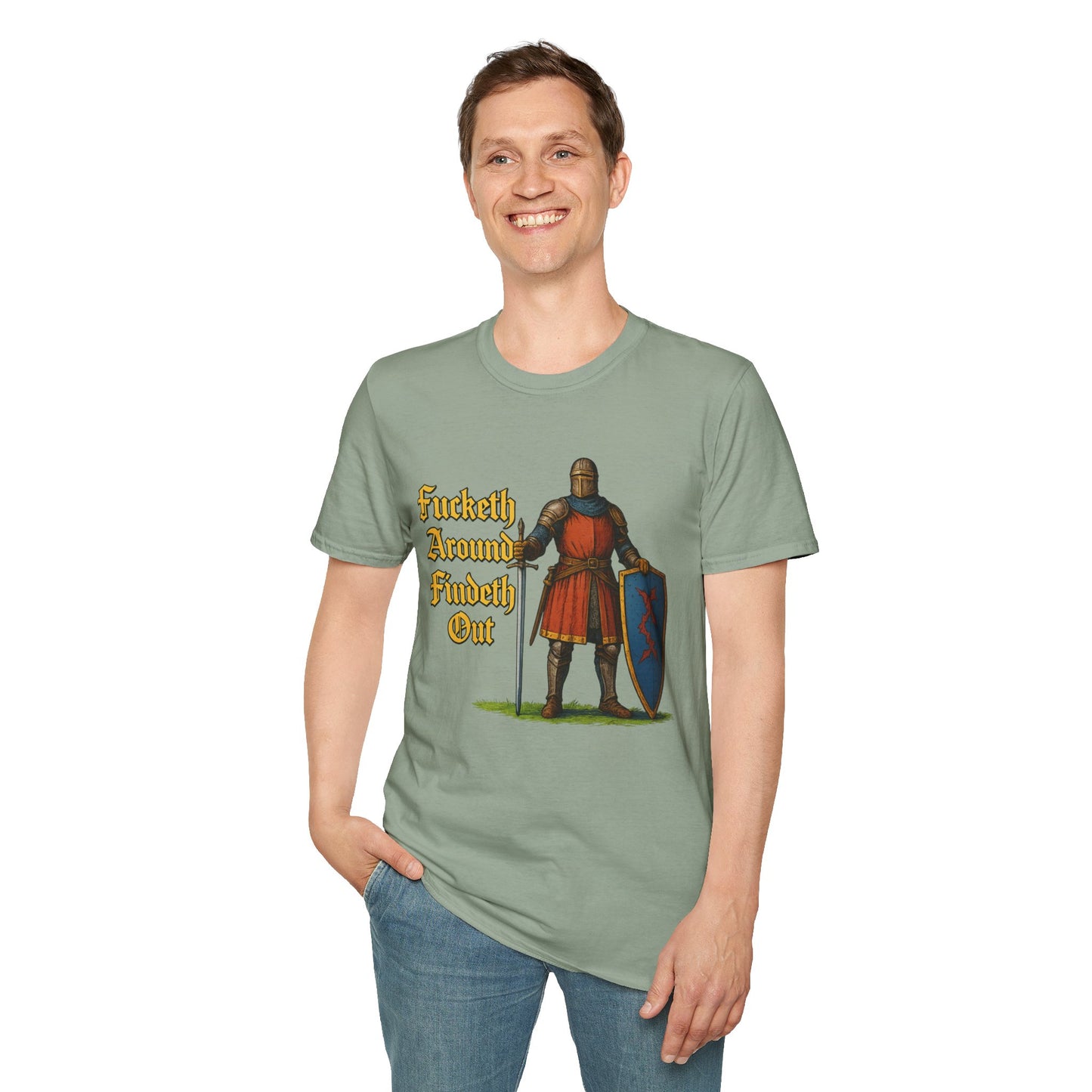 Fafo knight Unisex Softstyle T-Shirt