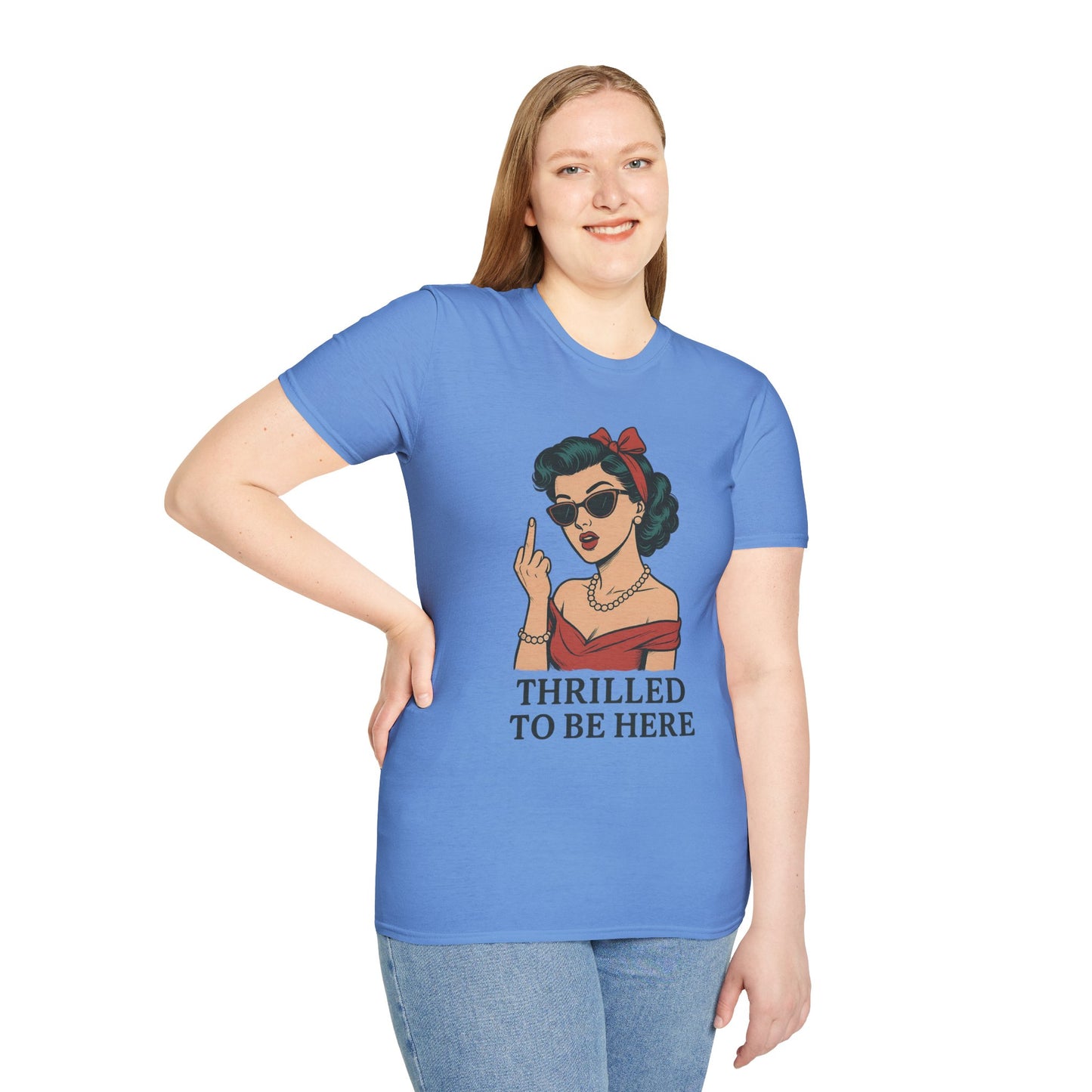 Vintage Pin Up Girl Graphic Tee, Stylish Casual Wear, Gifts for Her, Funny T-Shirt, Summer Fashion
