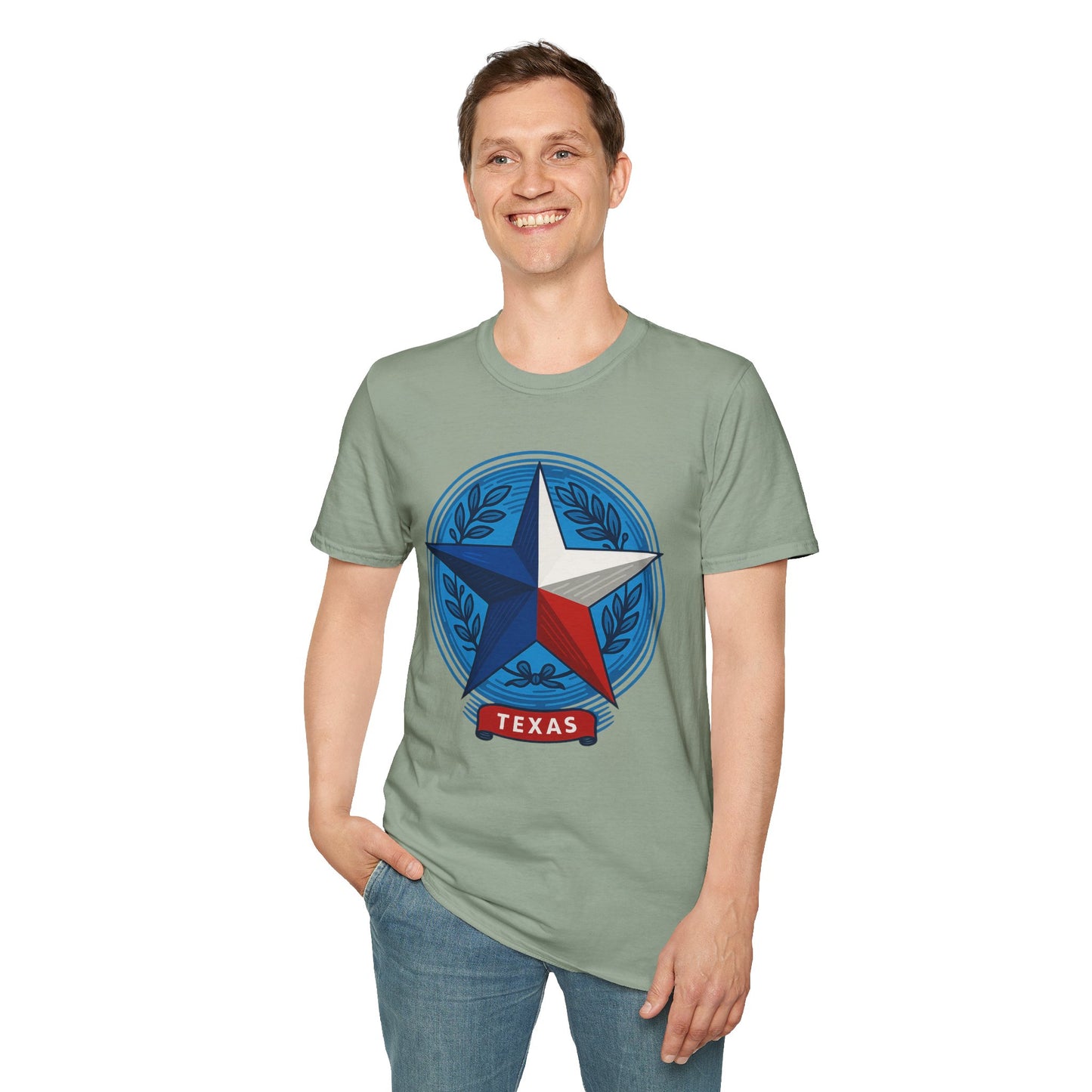 Texas Star State Seal Shirt – Vintage Texas Pride Graphic Tee – Lone Star Symbol Shirt – Gift for Texans and Southern Heritage Fans