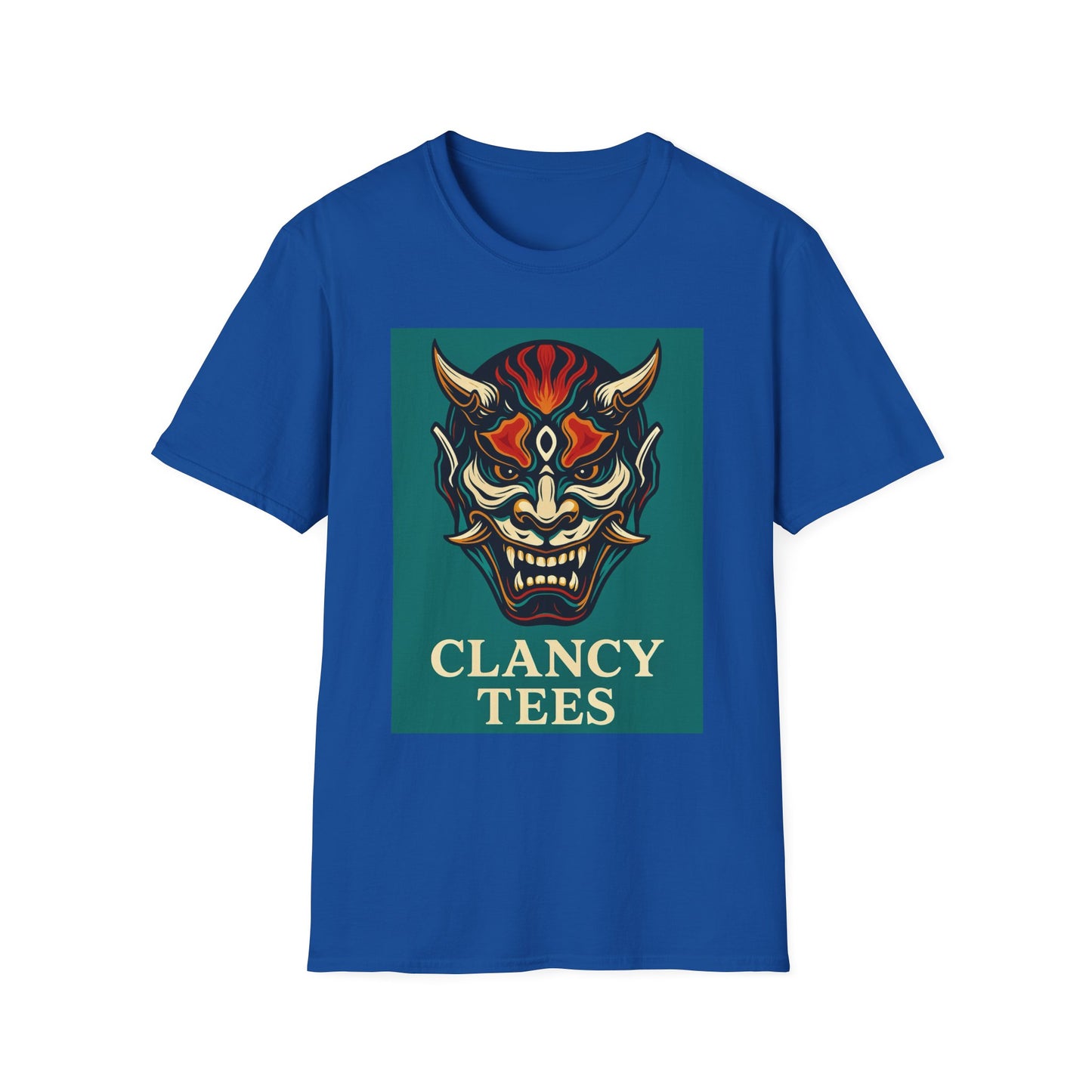 Graphic T-Shirt with Unique Demon Design, Unisex Tee, Casual Wear, Gift for Fans, Halloween Apparel, Streetwear