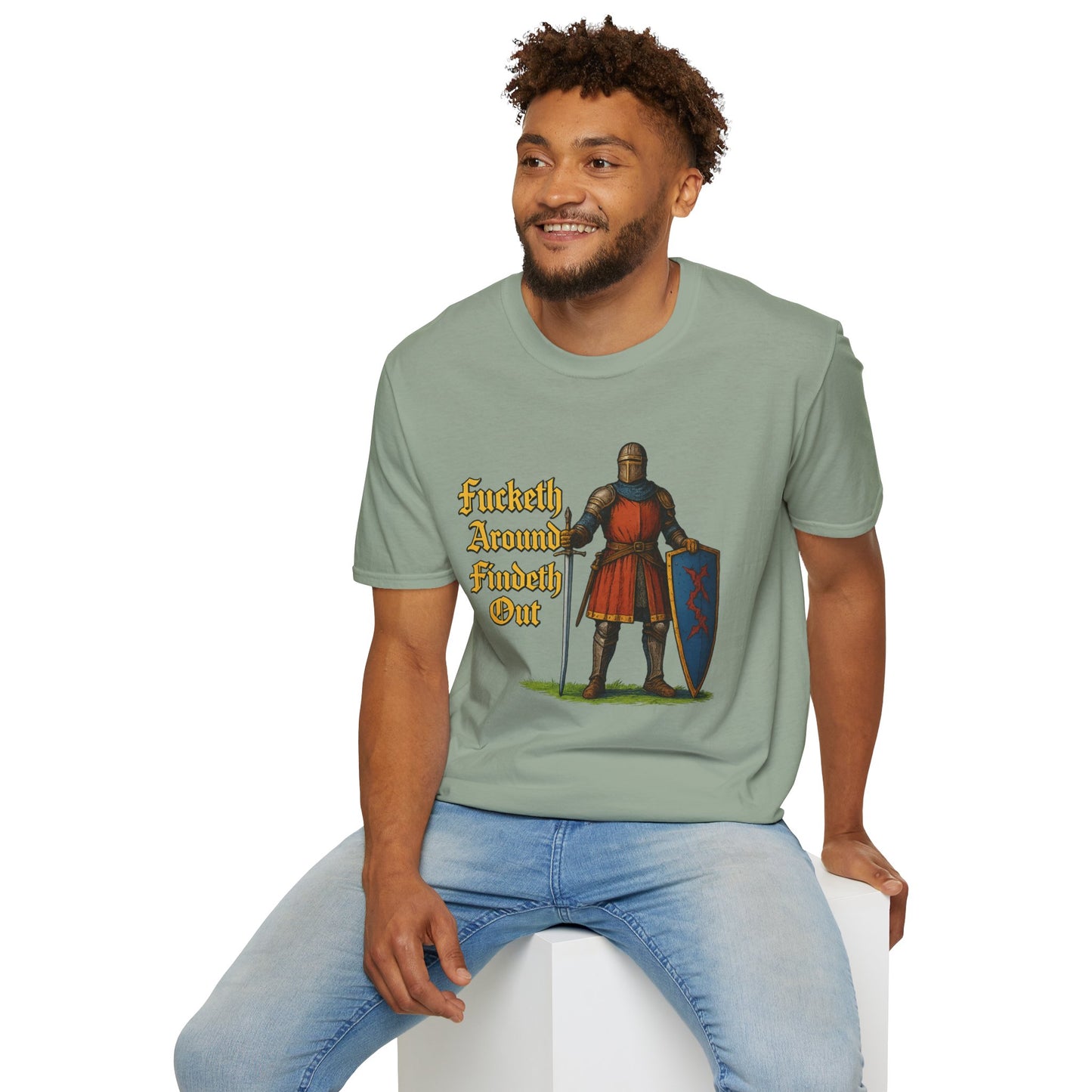 Fafo knight Unisex Softstyle T-Shirt