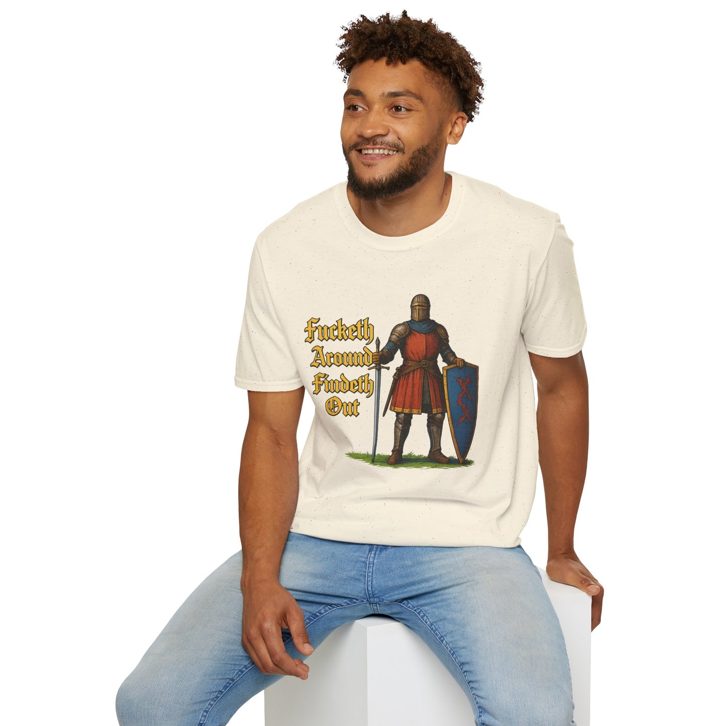 Fafo knight Unisex Softstyle T-Shirt
