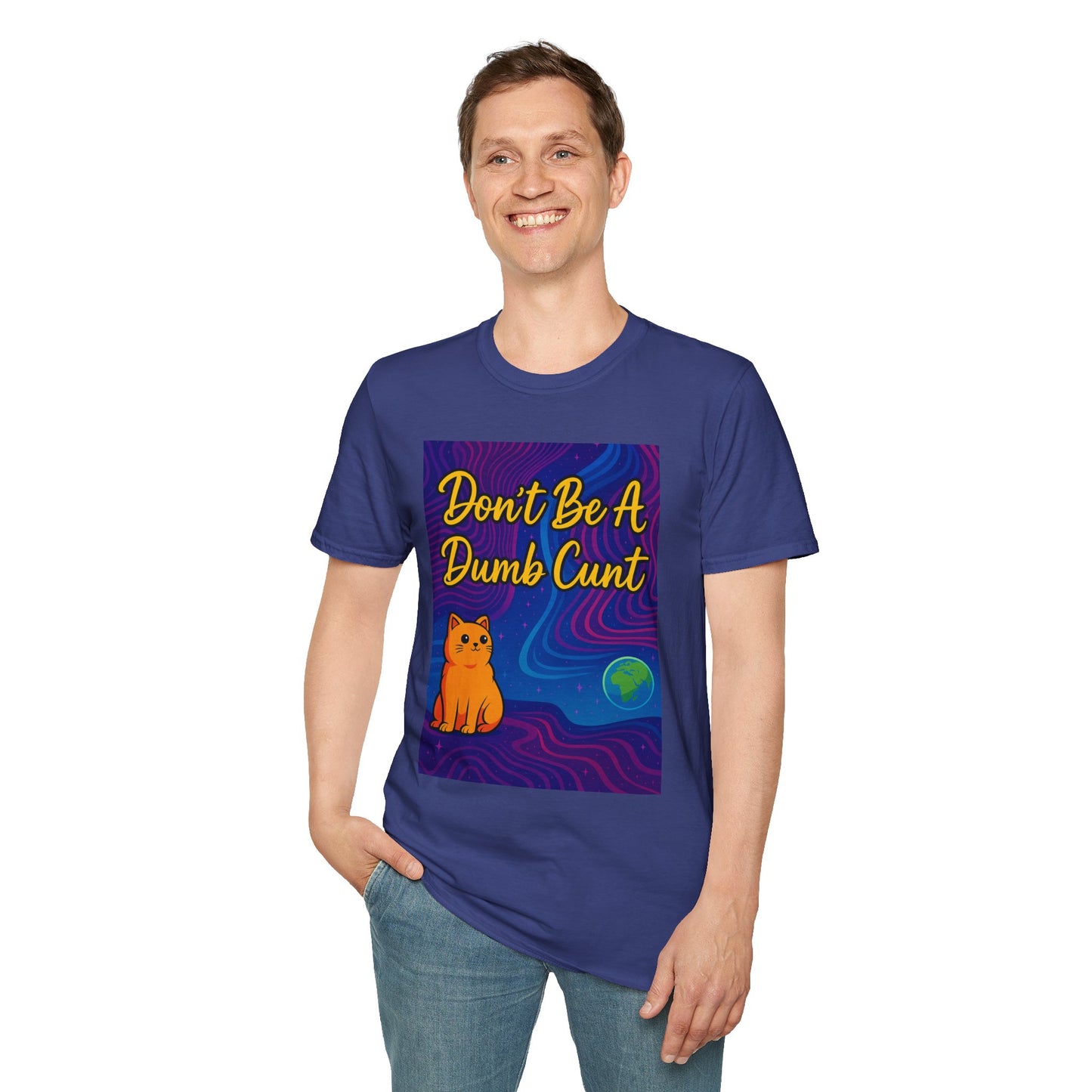 Funny Cat T-Shirt, Unisex Tee for Pet Lovers, Birthday Gift, Humor Shirt, Casual Wear, Unique Graphic Tee