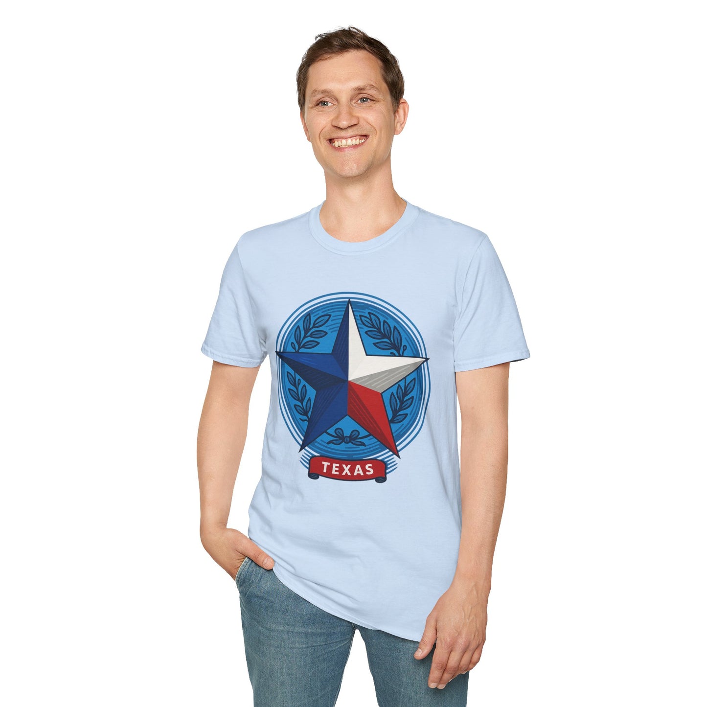 Texas Star State Seal Shirt – Vintage Texas Pride Graphic Tee – Lone Star Symbol Shirt – Gift for Texans and Southern Heritage Fans