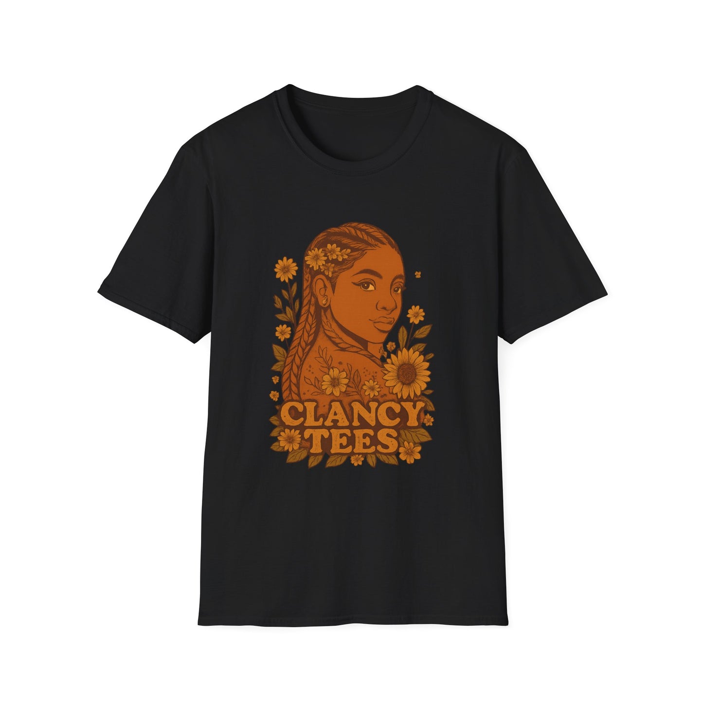 Bohemian Floral Graphic Tee | Unisex Softstyle T-Shirt, Casual Wear, Summer Fashion, Gift for Friends, Vintage Vibe
