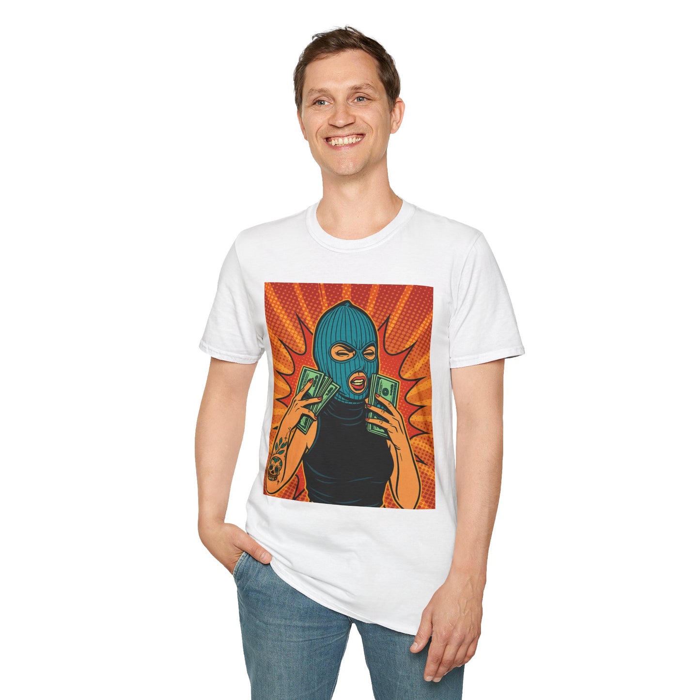 Trap Queen T Shirt Bad Girl Streetwear for Baddies Heist Fans Urban Fashion Rebels Hood Rich Aesthetic Graphic Tee for Bold Women Who Run the Game