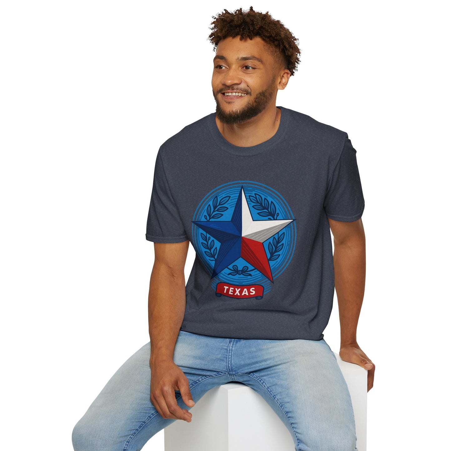 Texas Star State Seal Shirt – Vintage Texas Pride Graphic Tee – Lone Star Symbol Shirt – Gift for Texans and Southern Heritage Fans