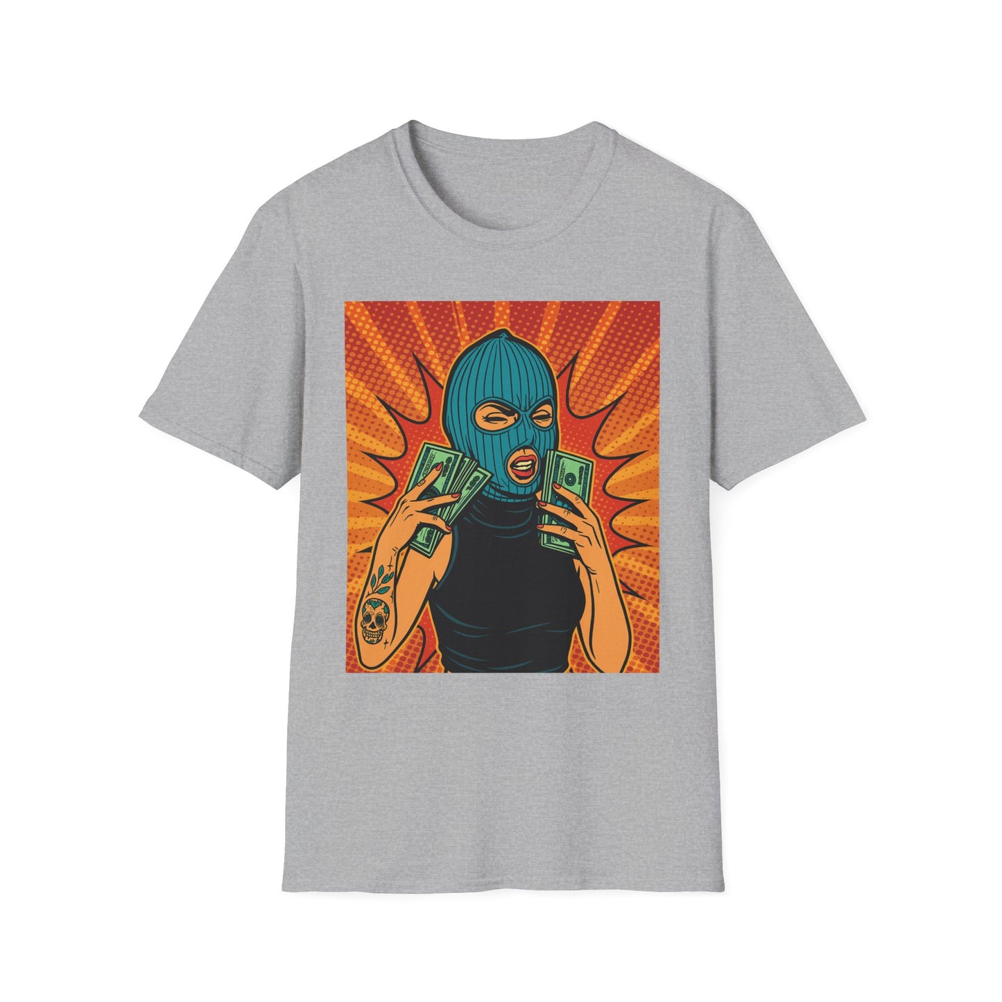 Trap Queen T Shirt Bad Girl Streetwear for Baddies Heist Fans Urban Fashion Rebels Hood Rich Aesthetic Graphic Tee for Bold Women Who Run the Game