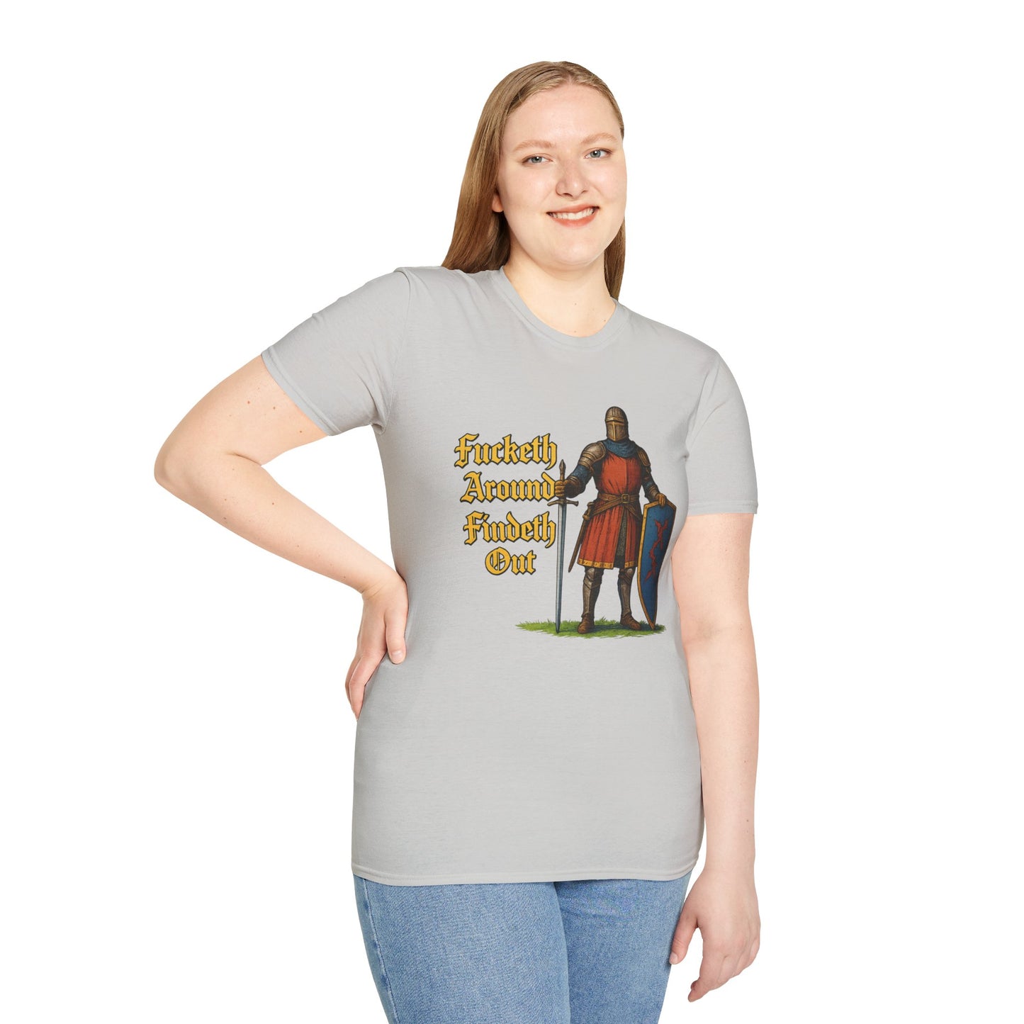 Fafo knight Unisex Softstyle T-Shirt