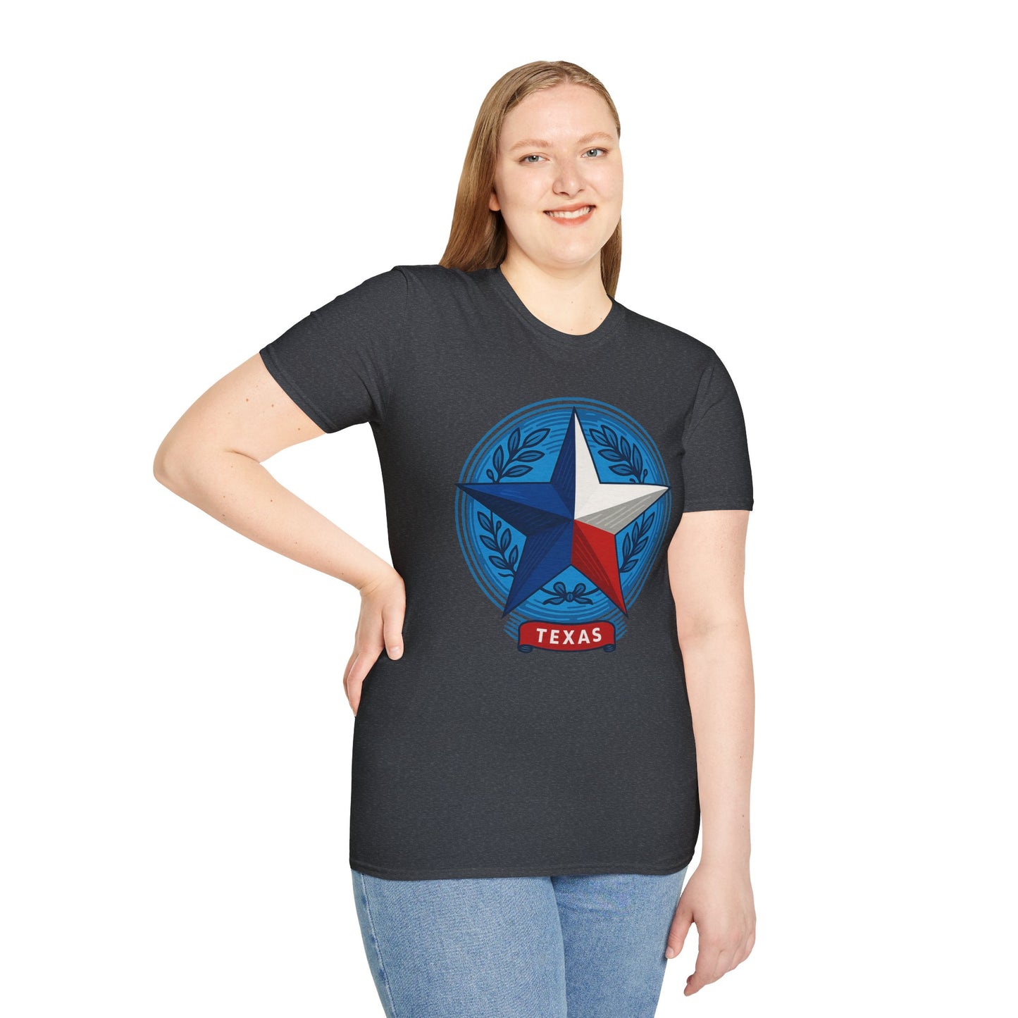 Texas Star State Seal Shirt – Vintage Texas Pride Graphic Tee – Lone Star Symbol Shirt – Gift for Texans and Southern Heritage Fans