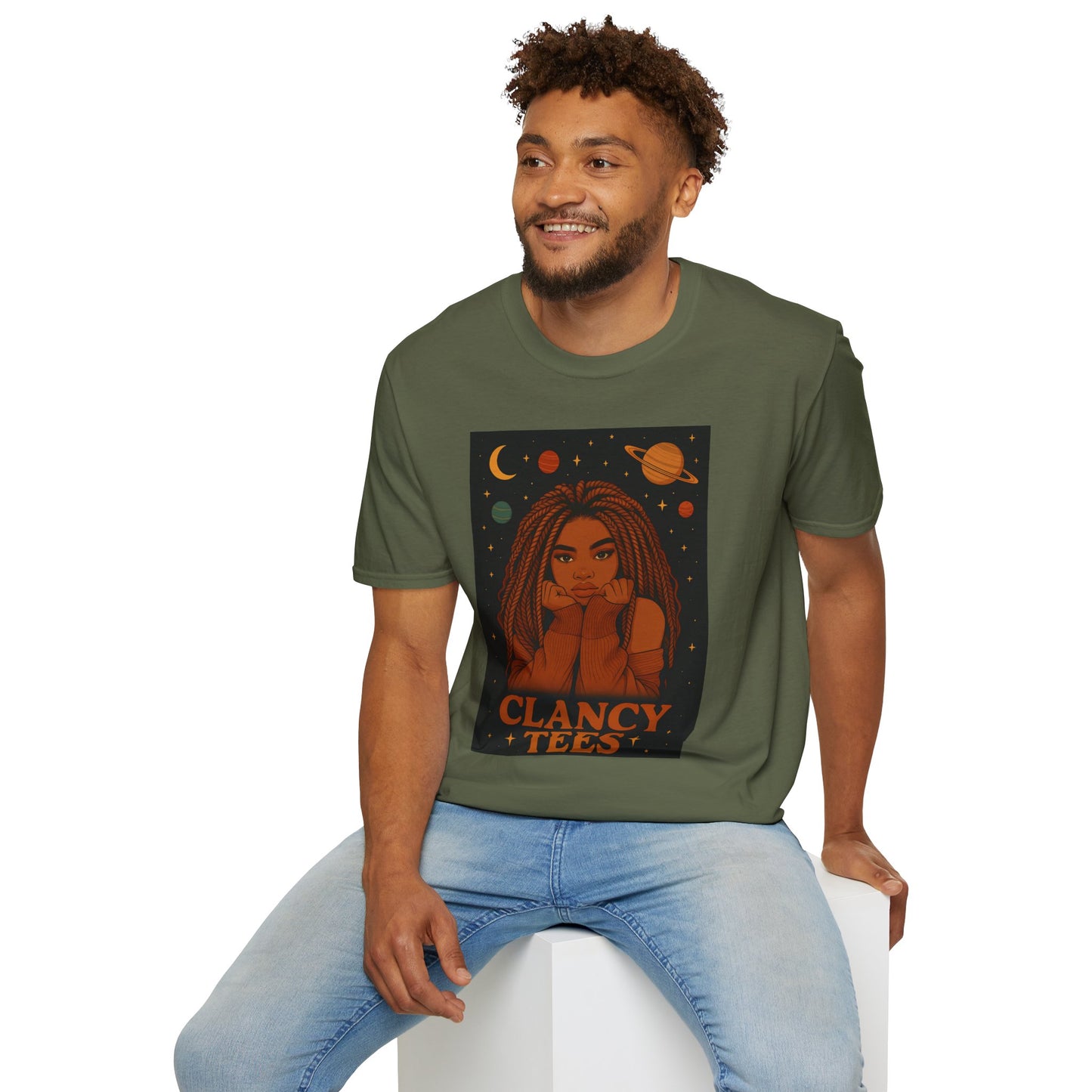 Cosmic Dreamer Unisex T-Shirt - Bohemian Style, Vintage Graphic Tee, Festival Wear, Comfortable Casual Top, Unique Gift Idea for Her