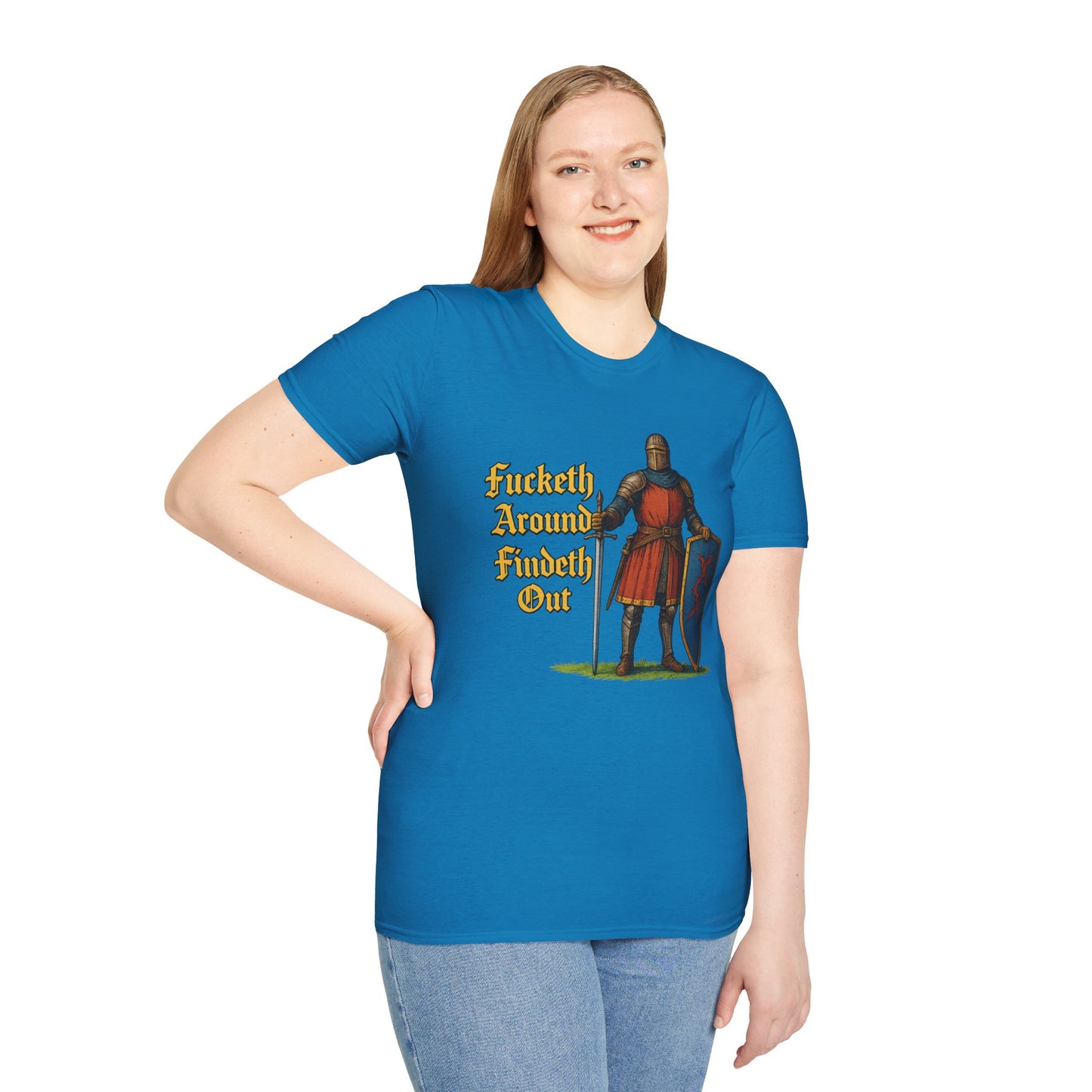 Fafo knight Unisex Softstyle T-Shirt