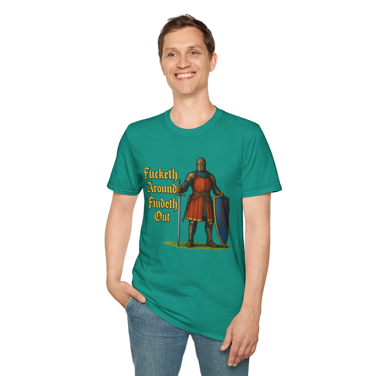 Fafo knight Unisex Softstyle T-Shirt