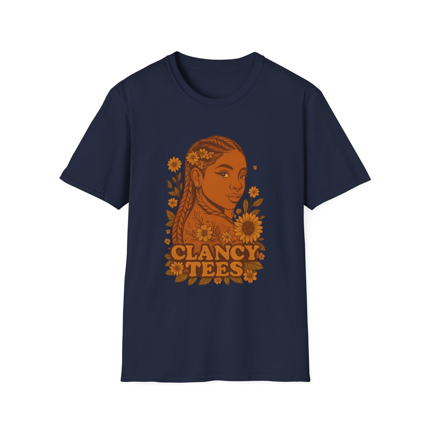 Bohemian Floral Graphic Tee | Unisex Softstyle T-Shirt, Casual Wear, Summer Fashion, Gift for Friends, Vintage Vibe