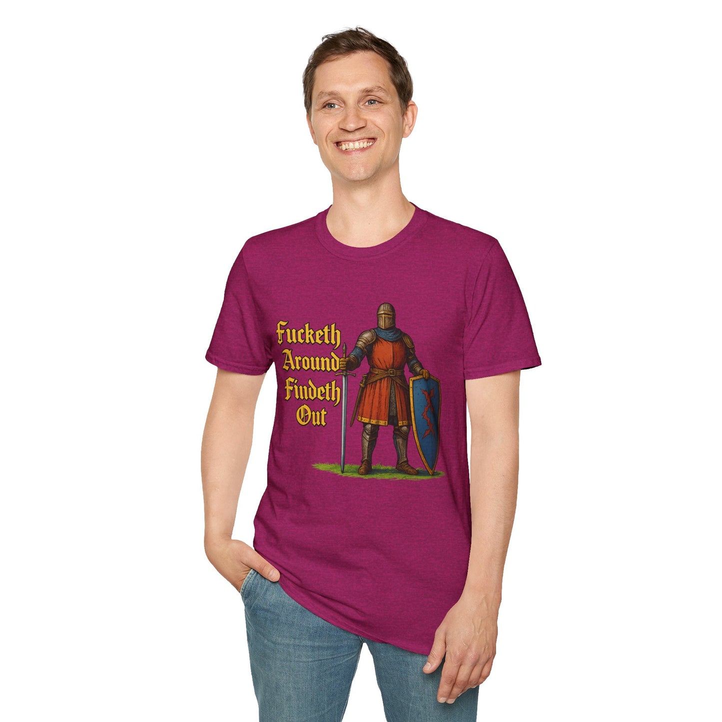 Fafo knight Unisex Softstyle T-Shirt