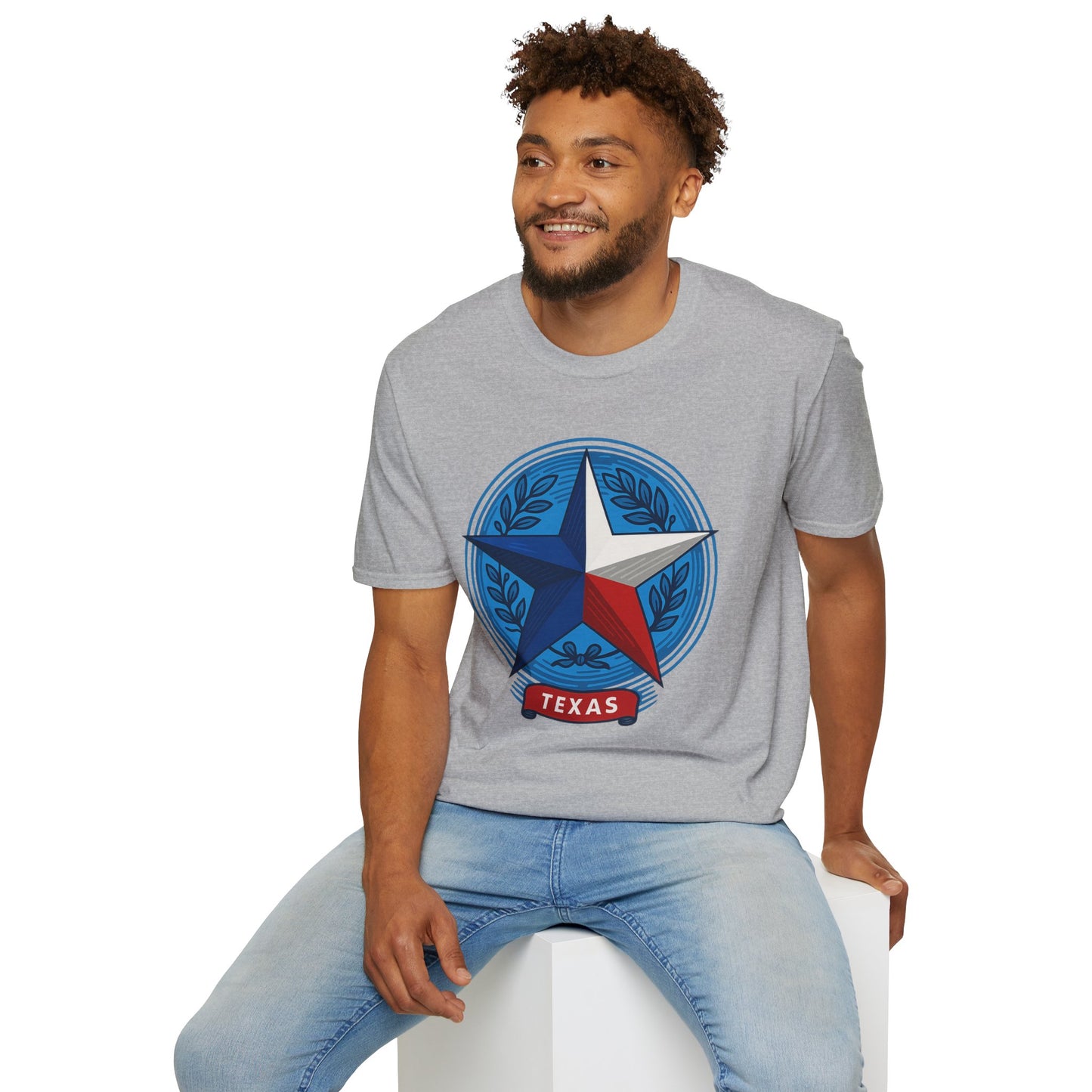 Texas Star State Seal Shirt – Vintage Texas Pride Graphic Tee – Lone Star Symbol Shirt – Gift for Texans and Southern Heritage Fans