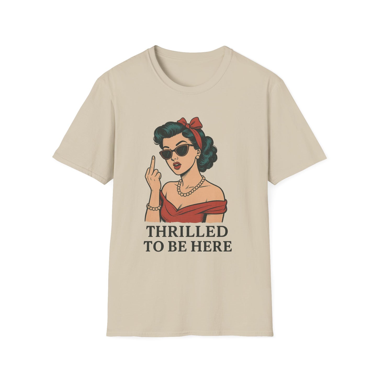 Vintage Pin Up Girl Graphic Tee, Stylish Casual Wear, Gifts for Her, Funny T-Shirt, Summer Fashion