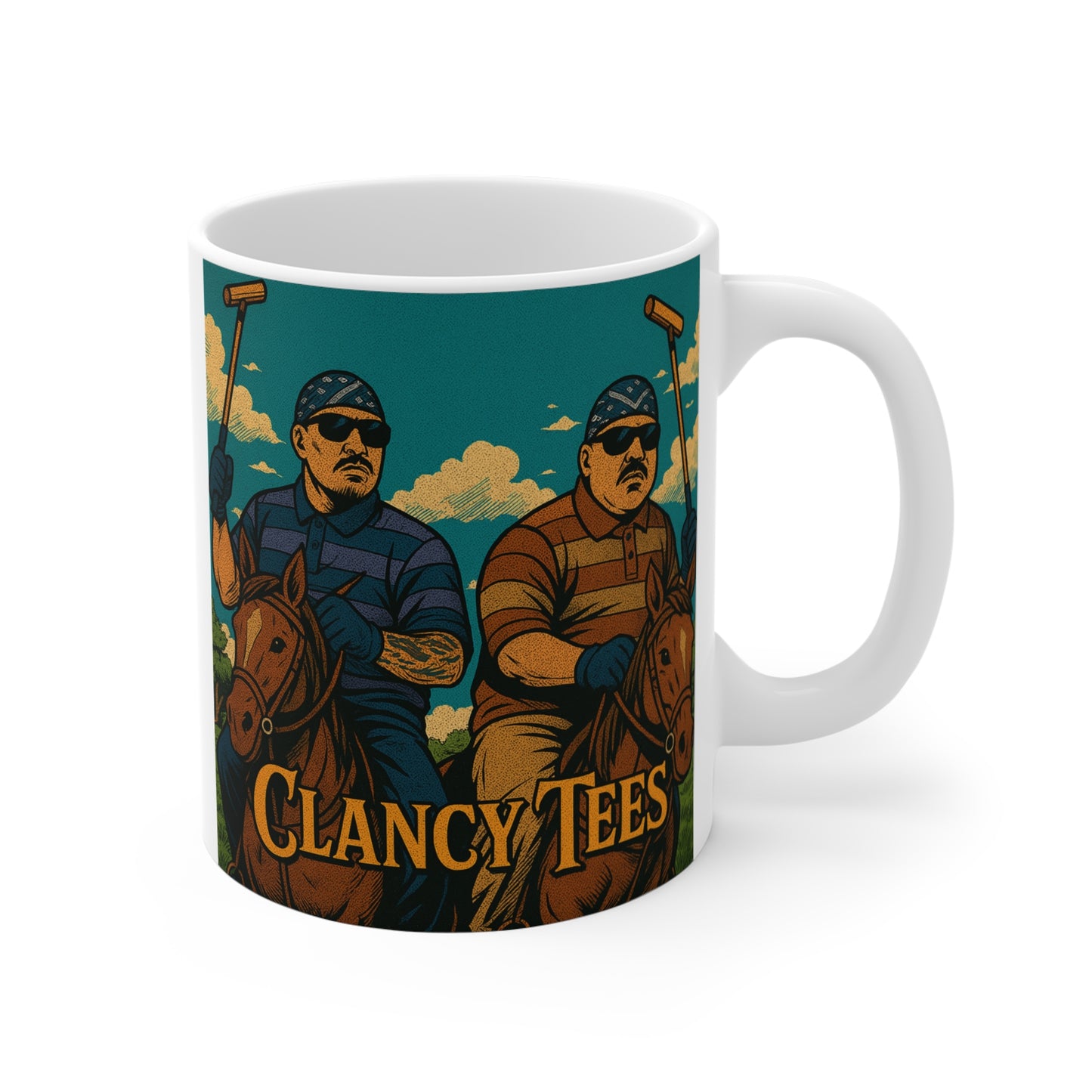 Funny Cholo Polo Coffee Mug 11oz Novelty Cup Mexican Humor Gift