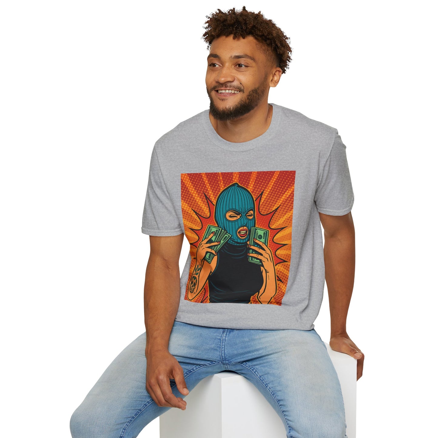 Trap Queen T Shirt Bad Girl Streetwear for Baddies Heist Fans Urban Fashion Rebels Hood Rich Aesthetic Graphic Tee for Bold Women Who Run the Game